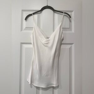 Effortless Elegance: Zara Satin Cowl Neck Cami ✨